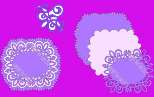 Fancy Frame / Mat / Topper No 10