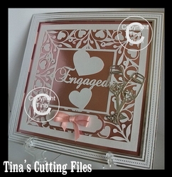Wedding Engagement Keepsake - gift multi formats