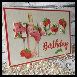 3d Eclipse Card  - Happy Birthday 