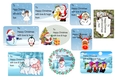 Christmas cut n print labels / tags for Children, toddlers]