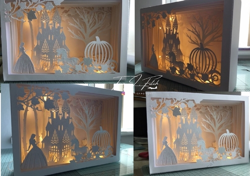 Princess Shadow  Luminaire Box, TF0271, All formats