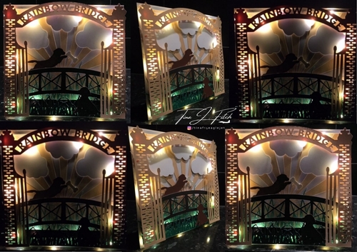 Rainbow Bridge Luminaire Card TF0275, ALL formats