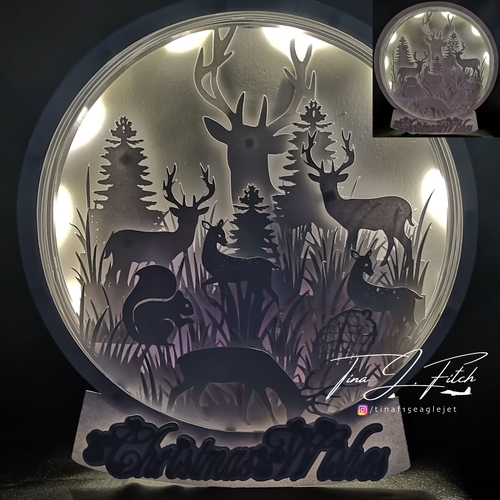 Deer Globe Luminaire TF0283,All formats