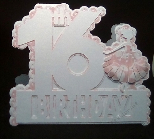 Girly 16th Birthday TF0287, All Formats