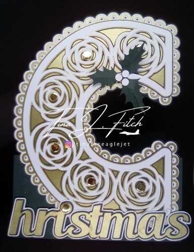 Mandala Christmas Card TF0303