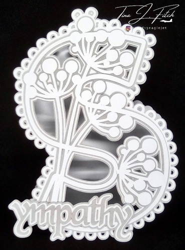 Sympathy Mandala Card TF0305, All Formats