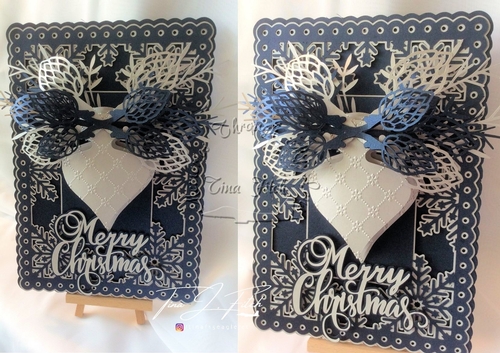 Christmas Bauble card TF0162, ALL formats