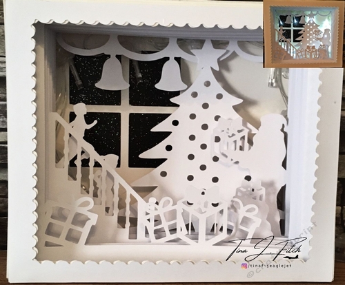 Santa Delivery Luminaire Box TF0278, All formats