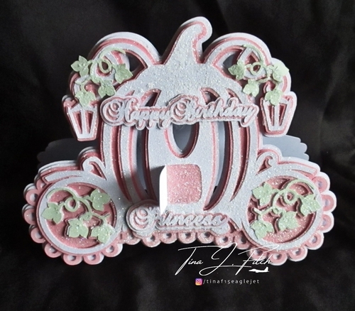 Princess Carriage Card  TF0313  All formats 