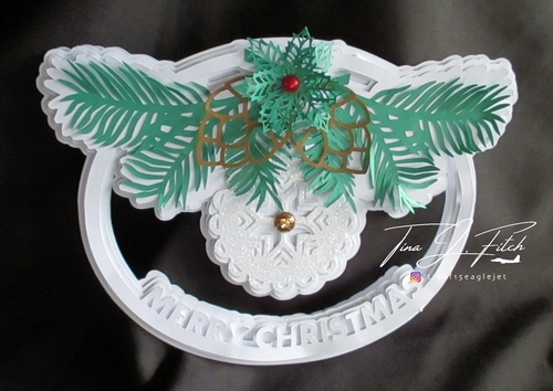 Christmas Fern Card TF0314, All Formats