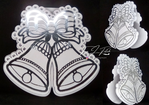 Fancy Bell Card TF0322, All Formats