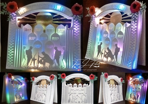 Remembrance Day Luminaire, TF0331 All Formats