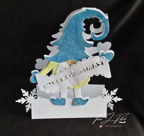 Christmas Gnome Card TF0337, All formats
