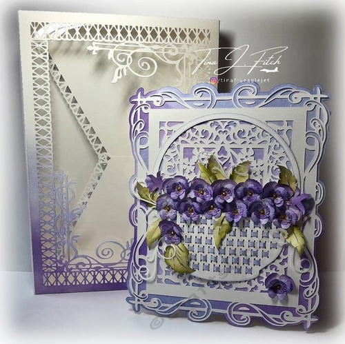 Pansy Card & Box    ,All formats