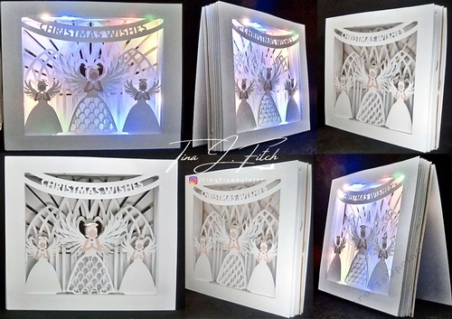 Christmas Angels Card/Luminaire TF0341, All Formats