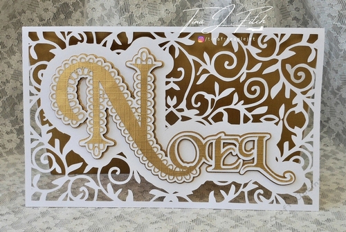 Noel Fancy  Layered Card, All formats