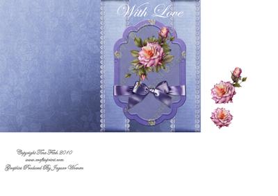 Blue Hue's Quick Card Front