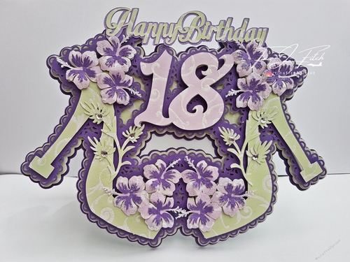 18th Flourished Shoe Topper All formats