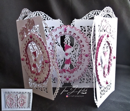 Wavey Door Card & Box All formats 