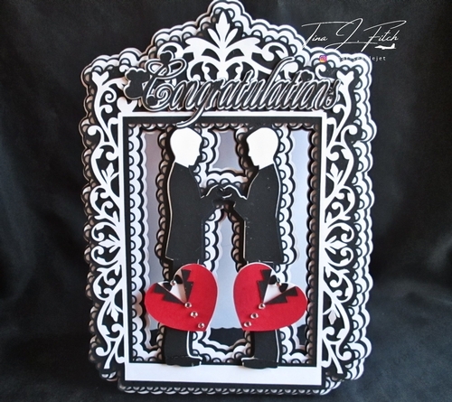 Civil Male Wedding Card , All formats