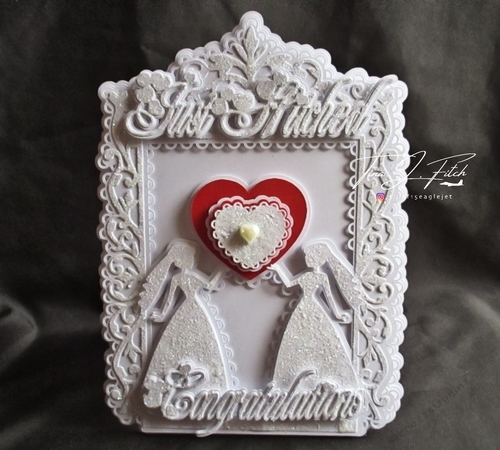 Civil Female Wedding Card, All file formats