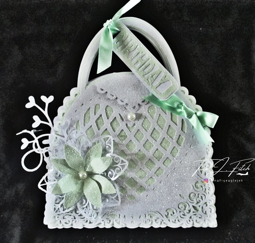 Fancy Bag Card TF0259, All formats