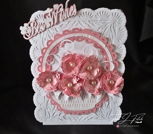 Carnation Basket Card TF0194, All Formats