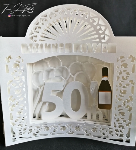 50th Birthday,Anniversary Card TF0352, All Formats