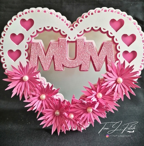 Mum Heart Card TF0356, All Formats