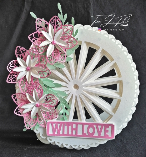 With Love Wheel Card TF0357, All Formats