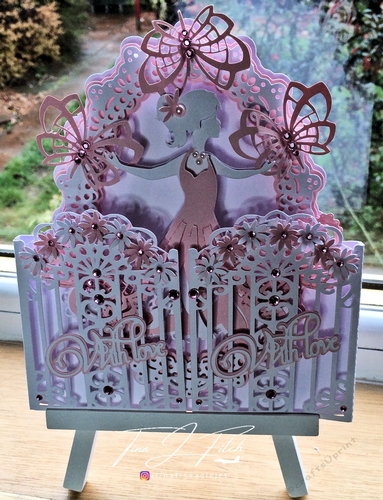 Fairy Butterfly Door Card TF0363, All Formats