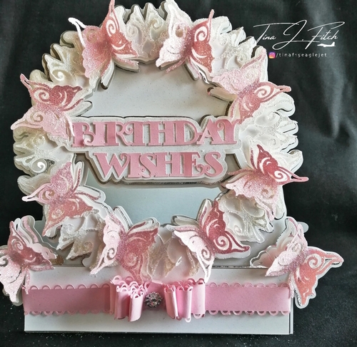 Butterfly Window Card TF0361, All formats