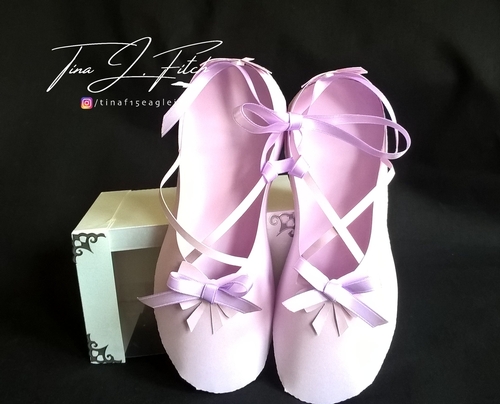 3D Ballet Shoes & Box, All formats