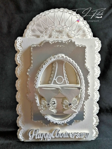 Layered Anniversary Card TF0377, All Formats