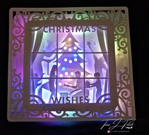 Dress The Tree Luminaire Card TF0381, All Formats
