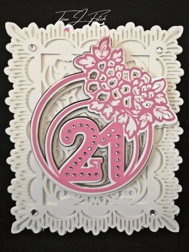 21st Layered Card TF0383, All Formats