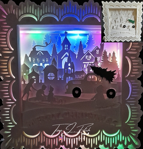 Christmas Villiagers Luminaire, TF0416 All formats