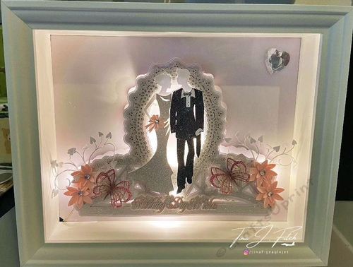Wedding Luminaire Card , All formats