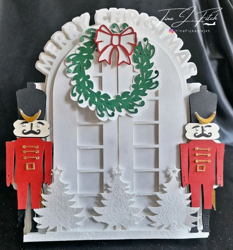 Christmas Nut-Cracker card TF0418, All Formats