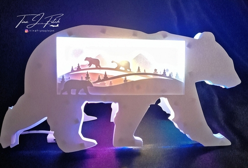 Bear Luminare TF0419 Cutting files, All formats