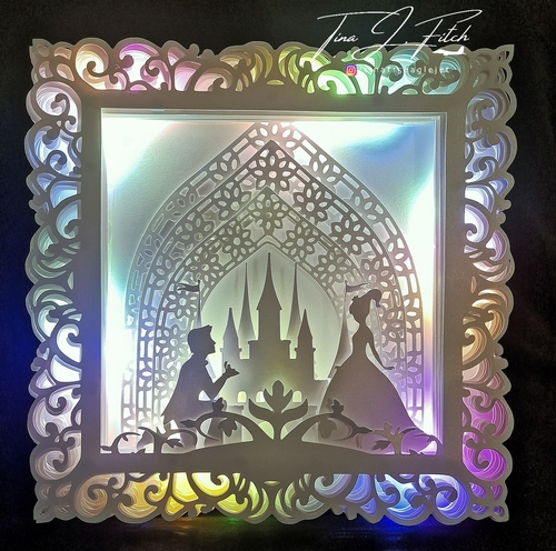 Princess Arch Luminaire/Card TF0454, All Formats