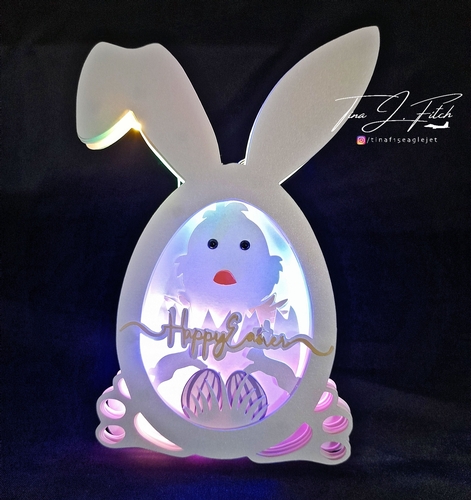 Eater Rabbit Luminaire Card TF0474, All Formats