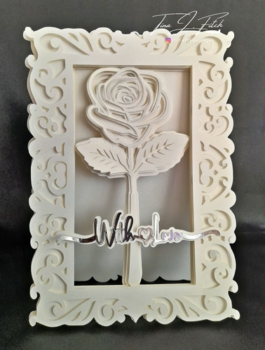 With Love Rose Card TF0513, All Formats