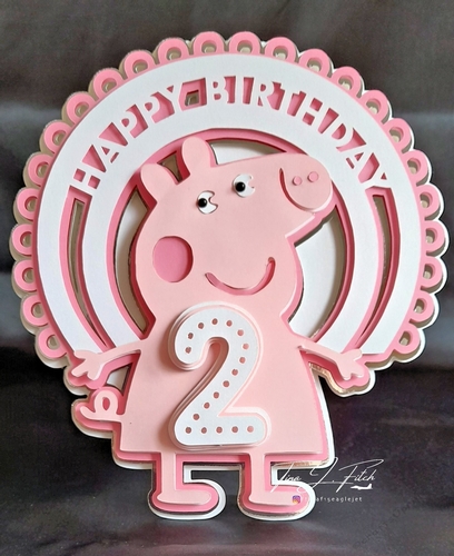 Pig Ages Birthday Card TF0531, All Formats