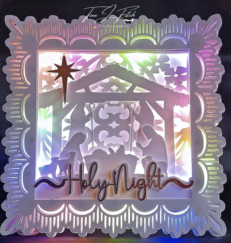 Holy Night Luminaire Card TF0534, All formats