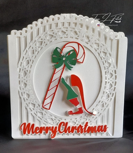 Christmas Gnome Card TF0579, All Formats