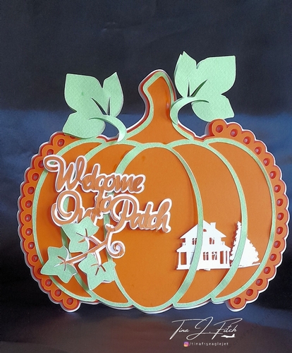 Welcome to our patch New Home card TF0581, All Formats