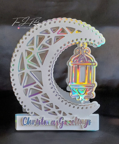 Crescent Lantern Card TF0582, All Formats
