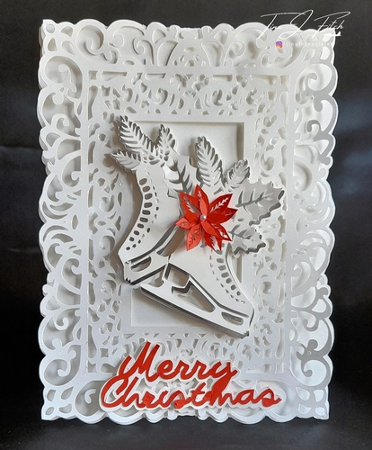 Christmas Skates Card TF0583, All Formats
