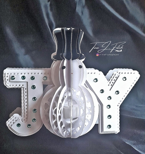 Joy Snowman Card TF0591, All Formats